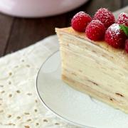 Как приготовить блинный торт со сметанным кремом: пошаговый рецепт Блинный торт с кремом из сметаны